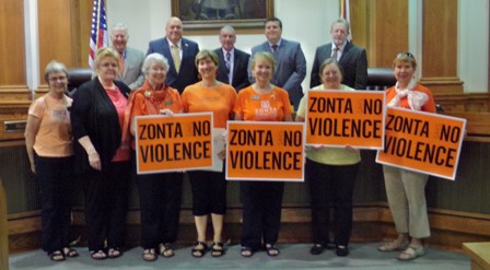 12-6-15 Zonta No to Violence Against Women